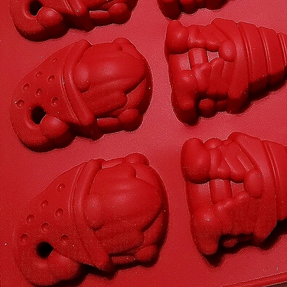 NEW SET OF 3 SILICONE CHOCOLATE MOLD (22 CAVITIES) -  6 DESIGNS - Picture 2 of 15
